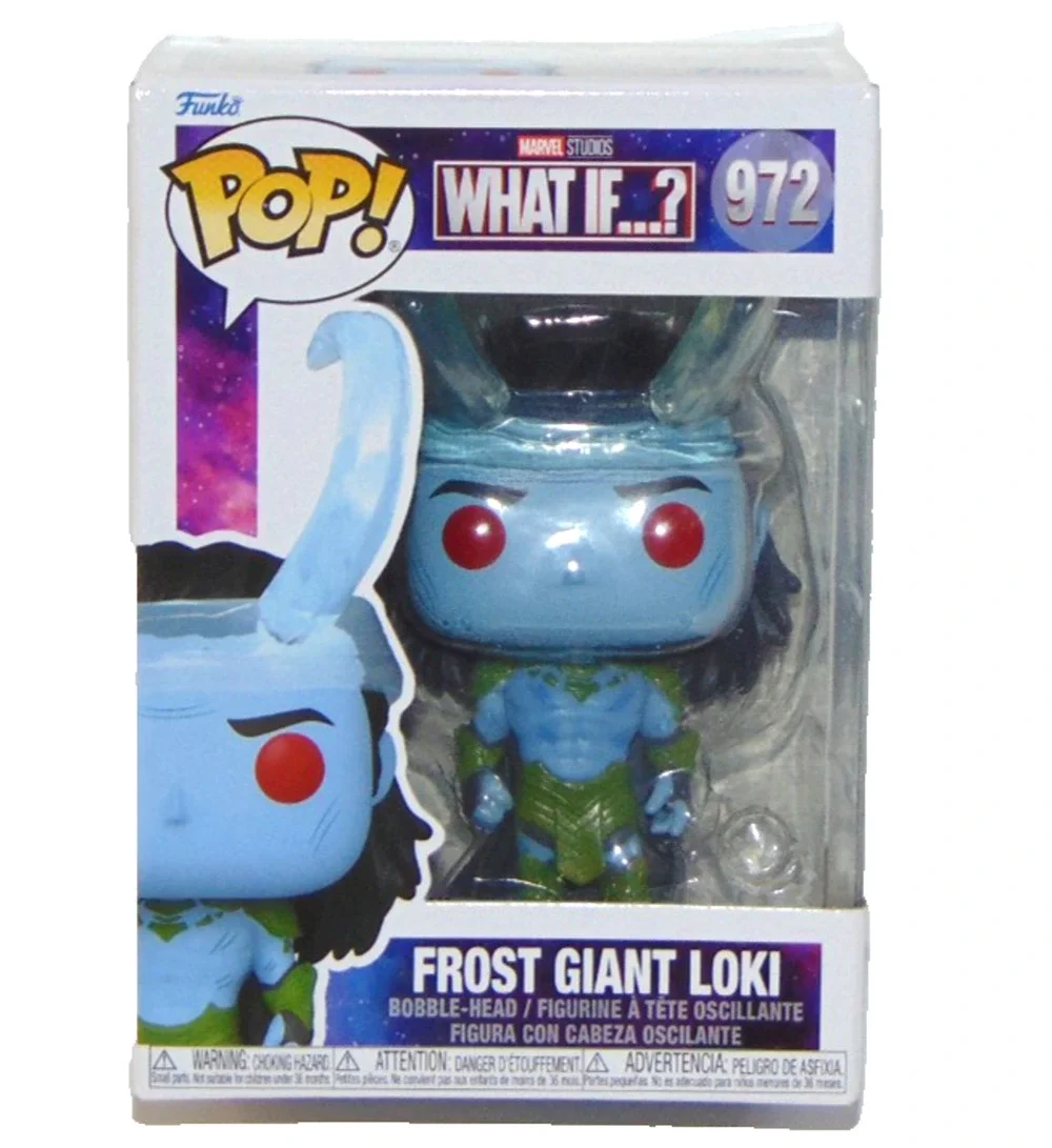 Funko Pop Frost Giant Loki #972 Marvel What If...? Vinyl Figure Bobble-Head NIB